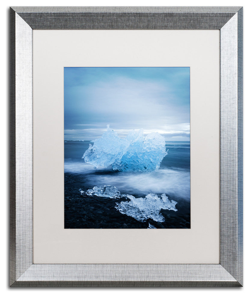 Philippe Sainte-Laudy ''Ice Jewelry'' Matted Framed Art
