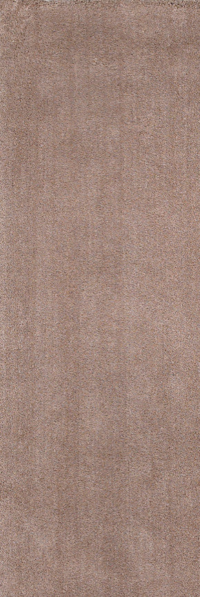 KAS Bliss 1551 Beige Shag Area Rug, 8' x 11'