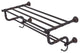Carolina 24" Towel Shelf with Double Towel Bar, Venetian Bronze
