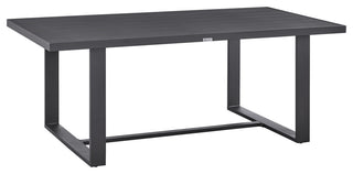 Argiope Outdoor Patio Dining Table in Aluminum