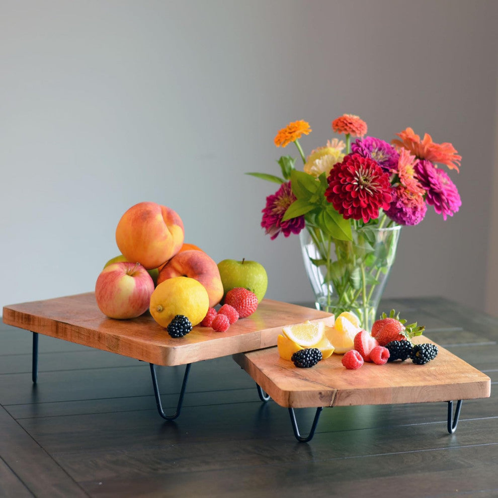 2 Piece Raised Tray Set