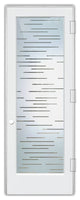 Interior Prehung Door or Interior Slab Door - Finer Lines - Primed - 24" x...