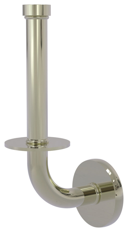 Remi Upright Toilet Tissue Holder, Polished Nickel