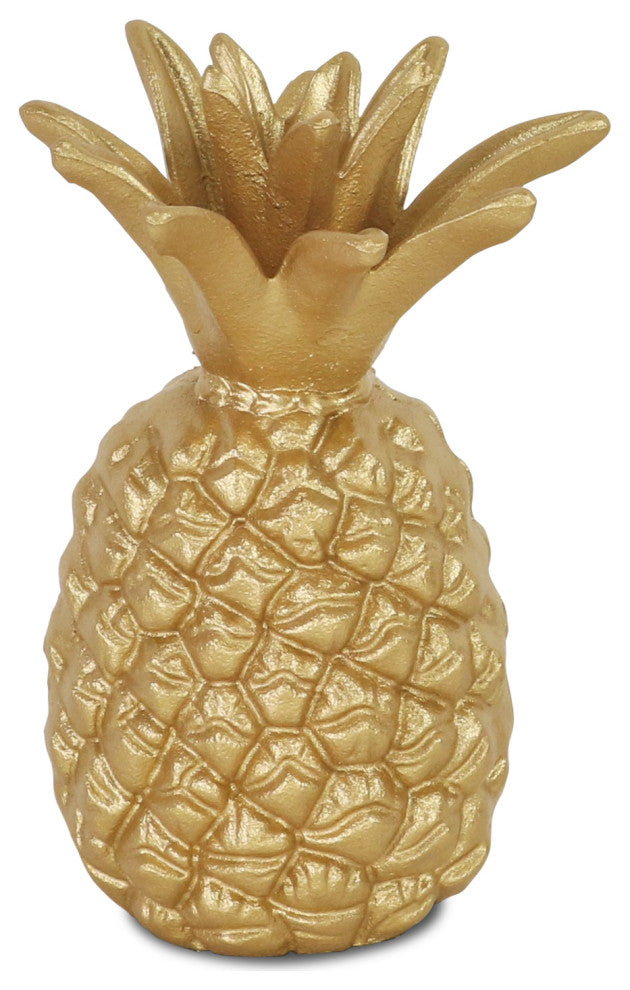 Gold Cast Iron Pineapple