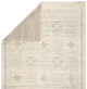 Jaipur Living Jadene Hand-Knotted Geometric White/ Light Gray Area Rug 6'X9'