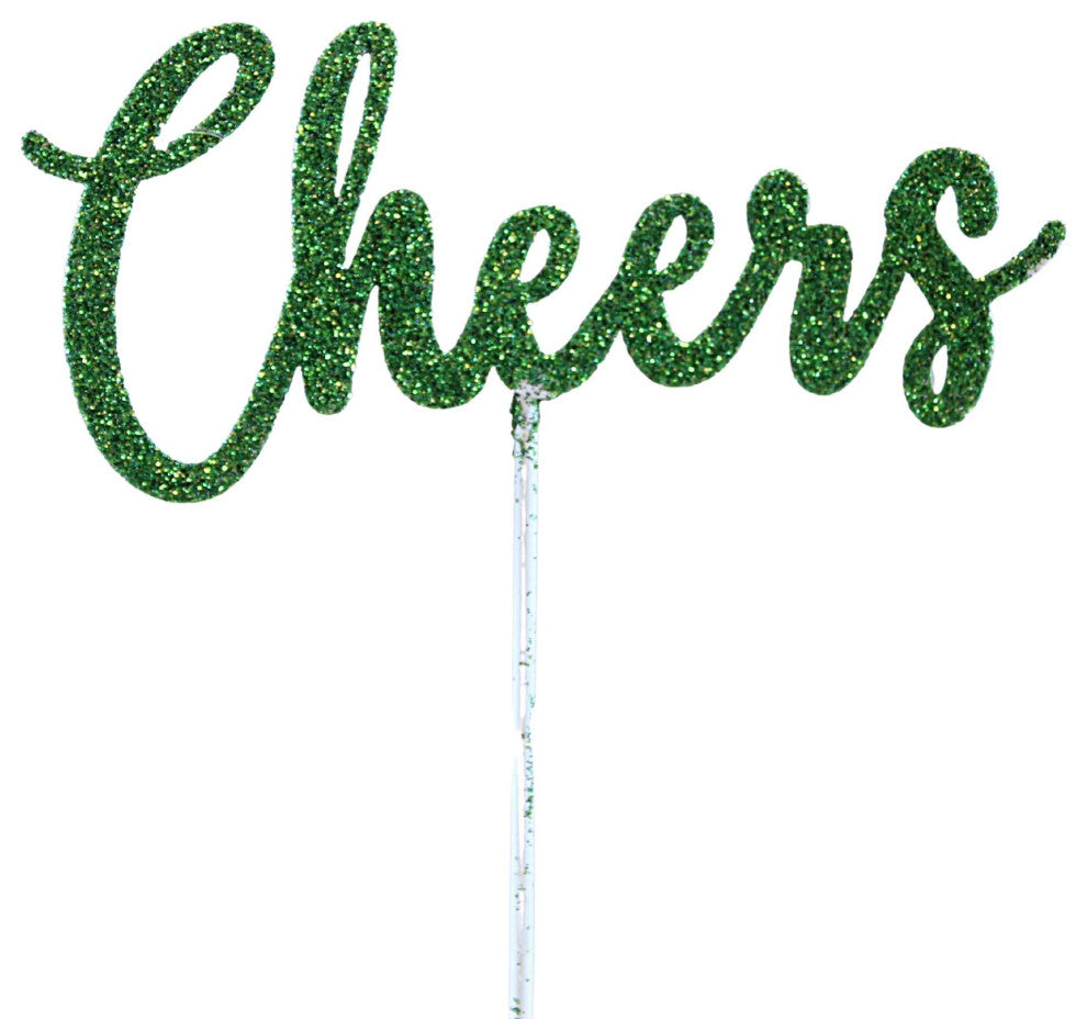 Saint Patricks Irish Cutout Picks Metal Plant Stick Lucky 70089E