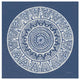 "Circle Designs III" Digital Paper Print by Kathrine Lovell, 20"x20"