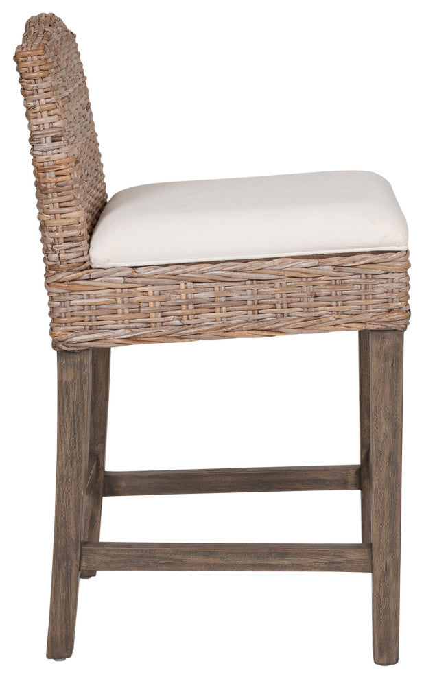 East at Main Nisha Rattan Counter Stool