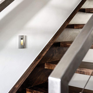 Hinkley Landscape Lighting Luna 4.5" Horizontal 12v Step Light, Matte Bronze