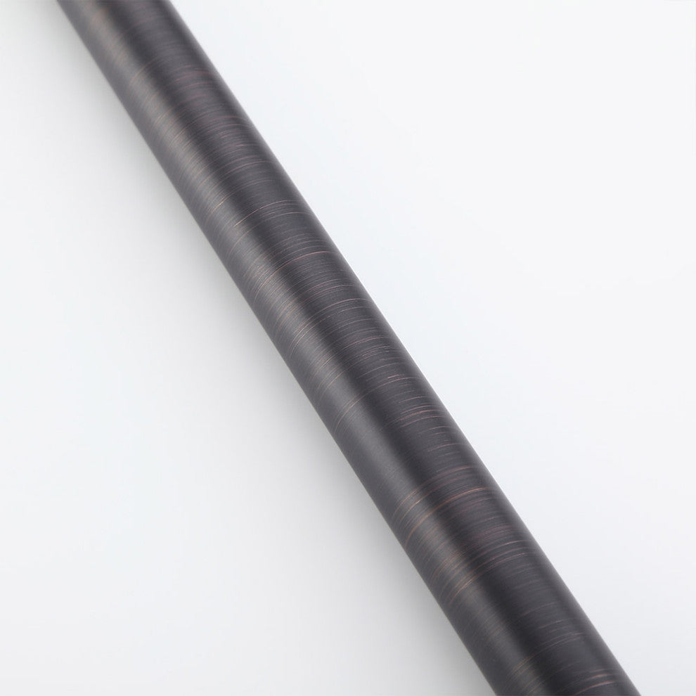 12'''' Extension Pole Solid Brass Extension Pole for Exposed Shower, Antique Black