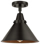 Innovations 447-1C-OB-M10-OB Briarcliff 1 Light Flush Mount, Oil Rubbed Bronze