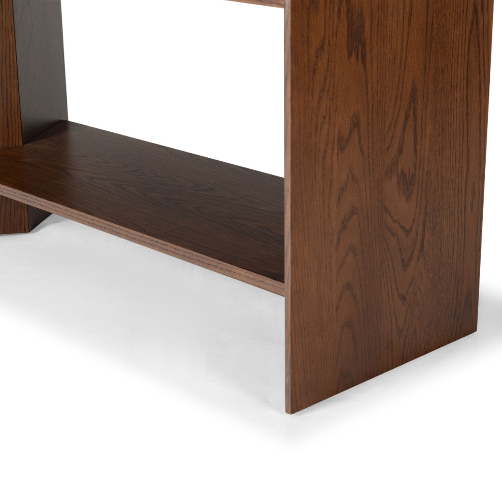 Safavieh Couture Norrington 5 Shelf Bookshelf, Walnut