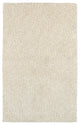 5' X 7' Modern Shag Ivory Indoor Area Rug