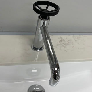 Eviva Enza Single-Hole Chrome Bathroom Faucet