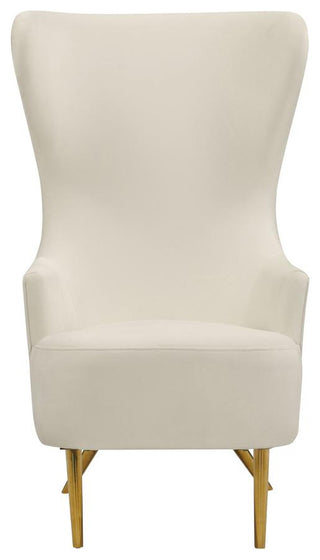 Julia Cream Wingback Chair - Cream