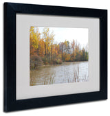 'Just a Wonder' Matted Framed Canvas Art by Monica Fleet