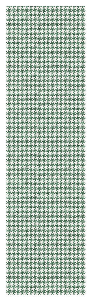 Indoor/Outdoor Hinton HN1 Green Machine Washable 2'3" x 10' Rug