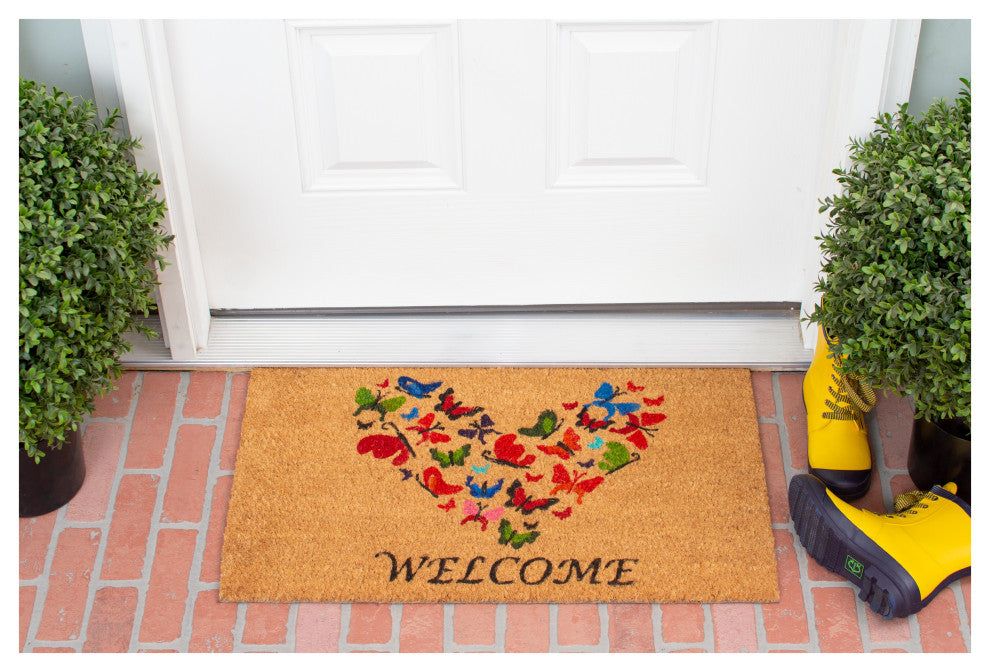 Butterfly Welcome Doormat