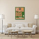 "BOS Boston Luggage Tag 1" Fine Art Print