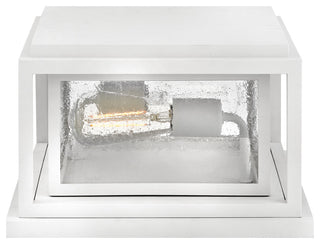Hinkley Republic Small Pier Mount Lantern, Textured White