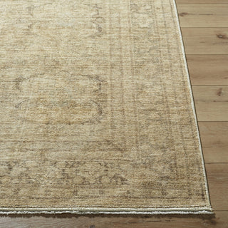Galey Alix x Livabliss GAHU-2304 Area Rug,Dusty Sage,Ivory,Brown, Tan,6'7"x9'6"