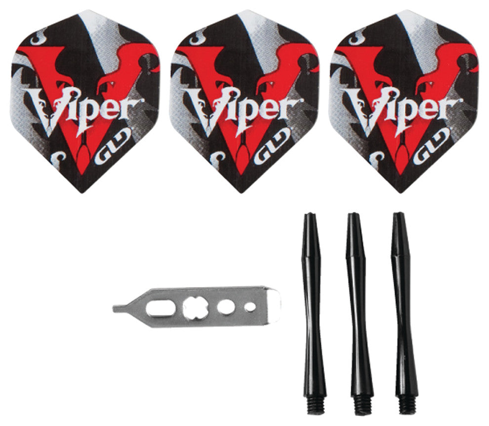 Viper Cold Steel Tungsten Steel Tip Darts, 24 Grams