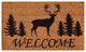 Elk Forest Welcome Doormat, 17"x29"