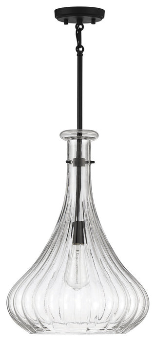Bristo 1-Light Matte Black Pendant