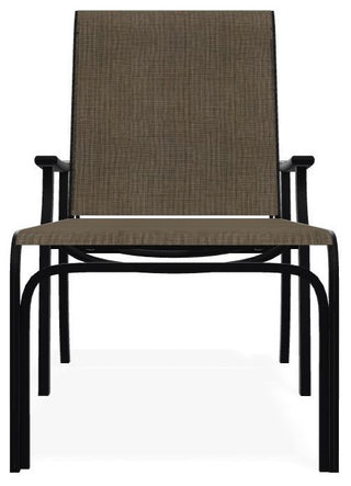 St. Catherine Sling 4-Position Outdoor Chaise Lounge, Kora/Black