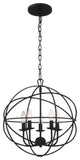 Elight 5 Light  Bronze Mini Chandelier