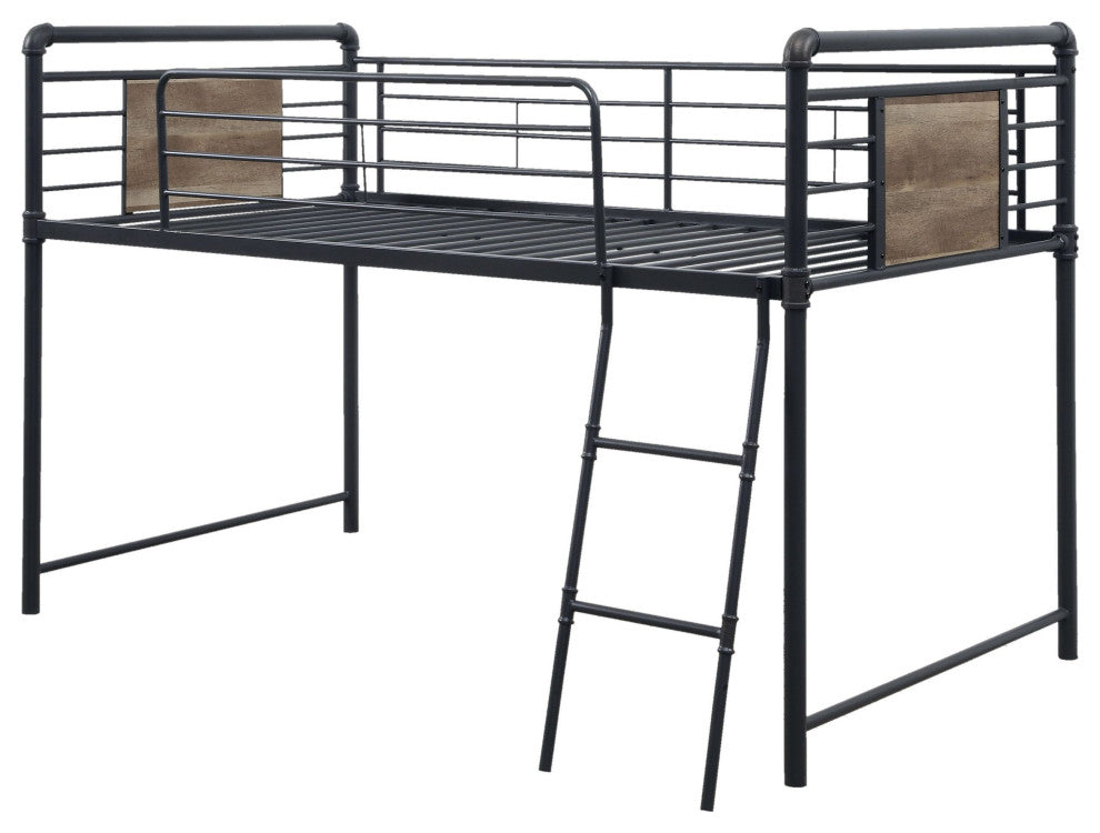 ACME Cordelia Twin Loft Bed W/Slide