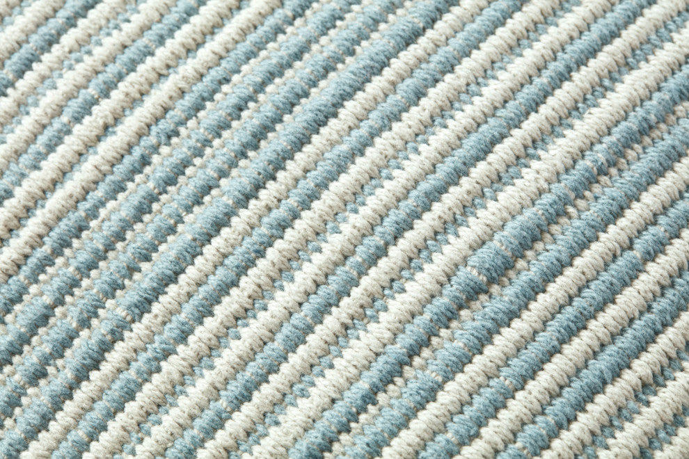Jean Stoffer x Loloi Martha Blue 22'' x 22'' Cover, Poly Pillow