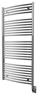 ICO Bath Blenheim Plug-In Electric Towel Warmer - Round Bar