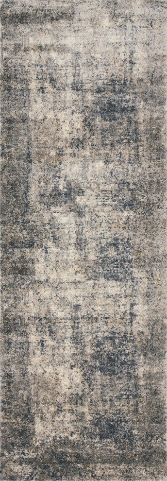 Teagan TEA-05 Area Rug, Denim/Slate, 2'8"x4'