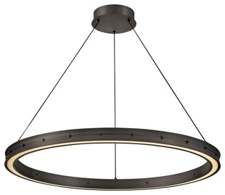 Fredrick Ramond Althea Large Chandelier, Satin Black