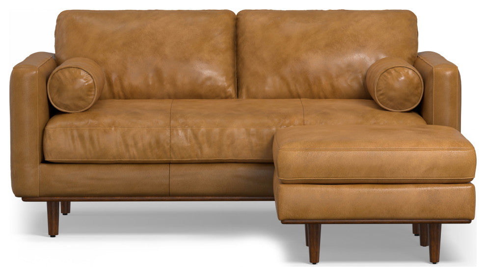 Morrison 72" Sofa and Ottoman Set, Sienna, 72"