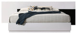 Bahamas Black and White Platform Bed, Eastern King
