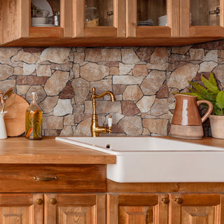 Andorra Ocre Ceramic Wall Tile