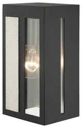 Black Contemporary, Nautical, Sophisticated Outdoor Wall Lantern