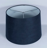 16" Suede Hardback Lamp Shade, Navy