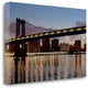 "Manhattan Bridge At Dawn" By Alan Blaustein, Giclee on Gallery Wrap Canvas