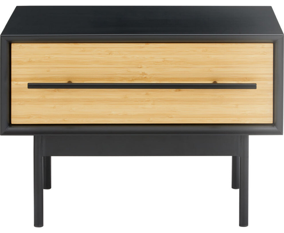 Greenington Santa Cruz 1 Drawer Nightstand | Wheat