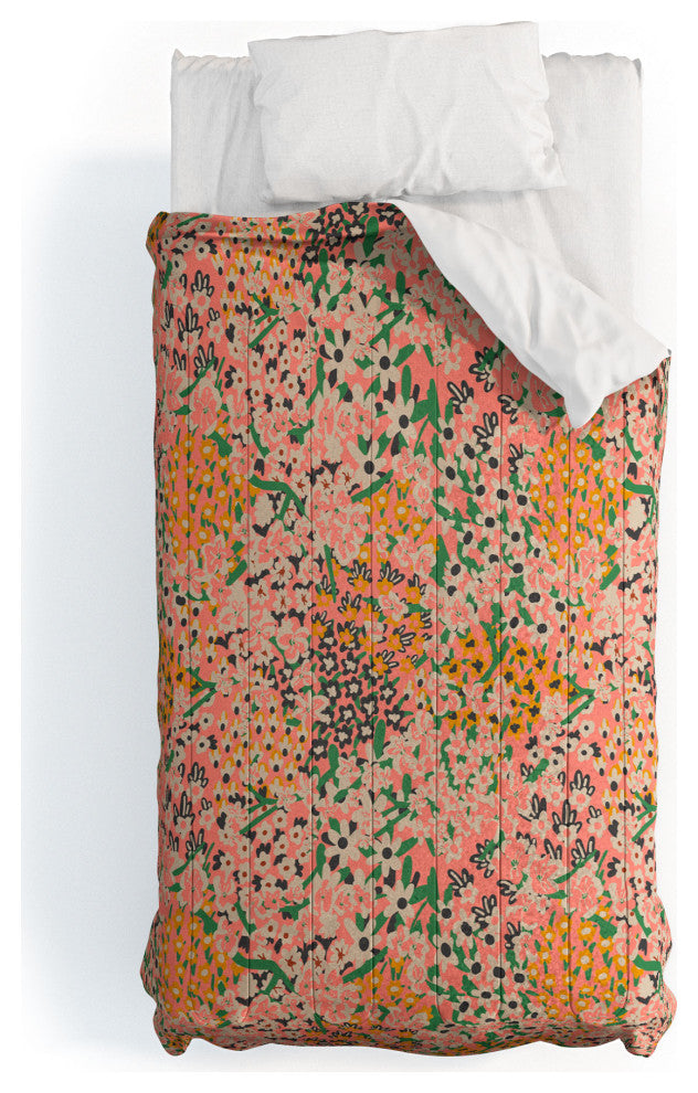 Deny Designs Holli Zollinger Bengal Maya Floral Bed in a Bag, Twin