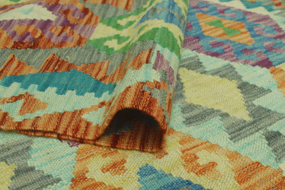 Sangat Kilim Henry Rust Runner