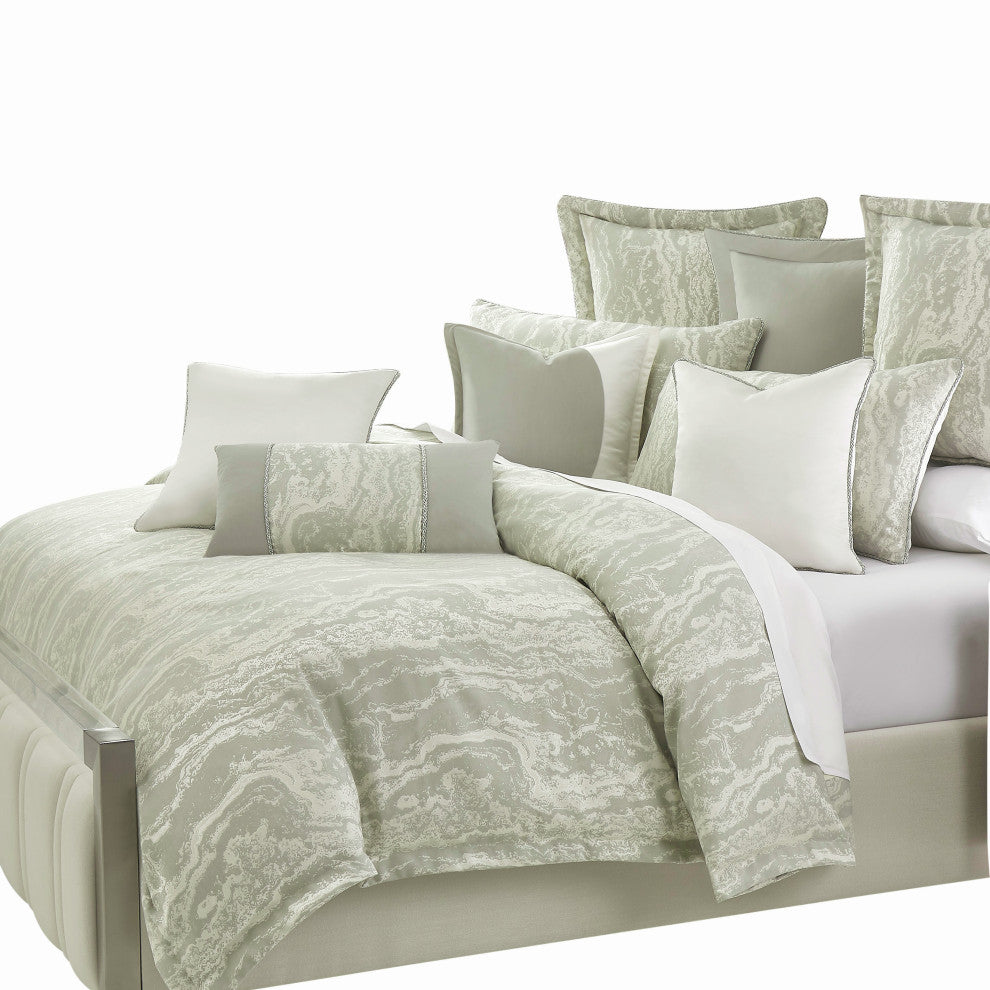 Marvel 9-Piece Queen Duvet Set, Mist