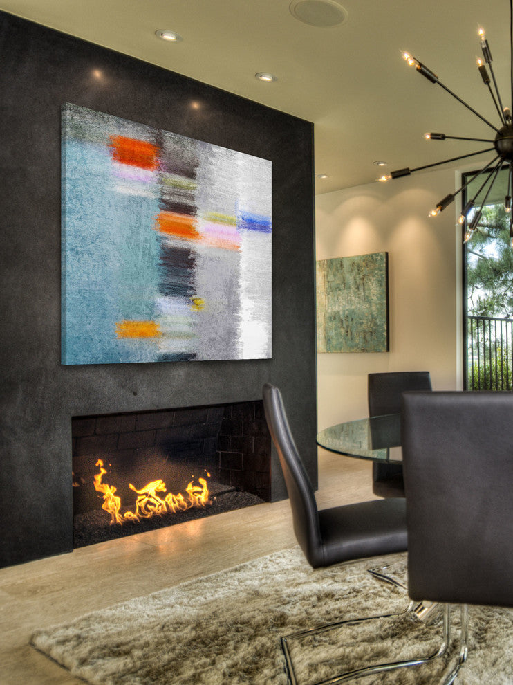 "Abstract 47" Painting Print on Canvas by Irena Orlov