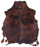 6' 3" X 5' 9" Natural Cowhide Rug C1571