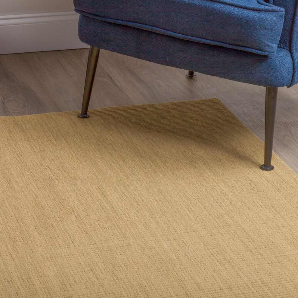 Monaco Sisal MC100 Gold 6' x 6' Round Rug