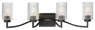 Maxim 21374 Rigata 4 Light 33"W Vanity Light - Black