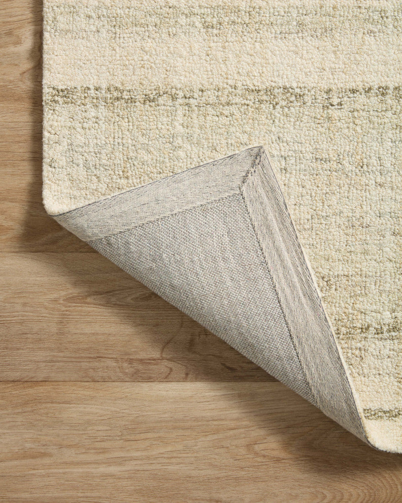 Chris Loves Julia x Loloi Chris Natural / Sage 18" x 18" Sample